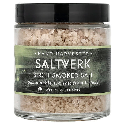<img alt="Saltverk, Birch Smoked Salt, 3.17 oz (90 g)" title="Saltverk, Birch Smoked Salt, 3.17 oz (90 g),5694110039279"