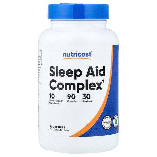 <img alt="Nutricost, Sleep Aid Complex , 90 Capsules" title="Nutricost, Sleep Aid Complex , 90 Capsules,810139570820"