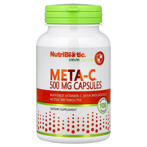 <img alt="NutriBiotic, Immunity, Meta-C, 100 Gluten Free Capsules" title="NutriBiotic, Immunity, Meta-C, 100 Gluten Free Capsules,728177001803"