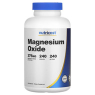<img alt="Nutricost, Magnesium Oxide, 375 mg, 240 Capsules" title="Nutricost, Magnesium Oxide, 375 mg, 240 Capsules,857077008053"