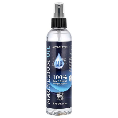 <img alt="Vitamatic, Magnesium Oil, 8 fl oz (236 ml)" title="Vitamatic, Magnesium Oil, 8 fl oz (236 ml),810078475255"