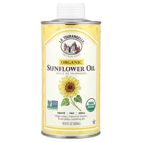 <img alt="La Tourangelle, Organic Sunflower Oil, 16.9 fl oz (500 ml)" title="La Tourangelle, Organic Sunflower Oil, 16.9 fl oz (500 ml),857190000712"