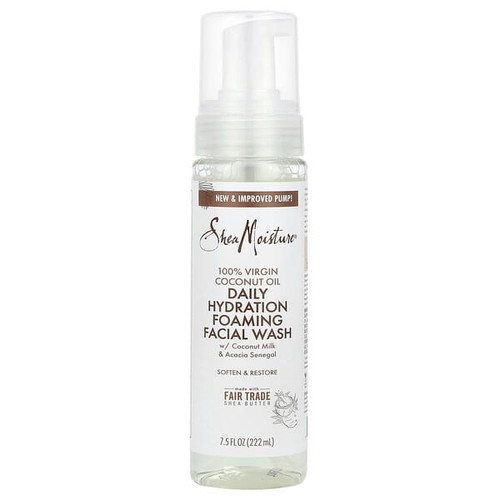 <img alt="SheaMoisture, Daily Hydration Foaming Facial Wash, 100% Virgin Coconut Oil, 7.5 fl oz (222 ml)" title="SheaMoisture, Daily Hydration Foaming Facial Wash, 100% Virgin Coconut Oil, 7.5 fl oz (222 ml),764302203650"