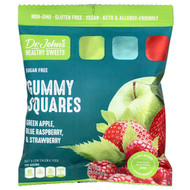 <img alt="3 PACK of Dr. Johns Healthy Sweets, Gummy Squares, Sugar Free, Green Apple, Blue Raspberry, & Strawberry, 1.8 oz (50 g)" title="3 PACK of Dr. Johns Healthy Sweets, Gummy Squares, Sugar Free, Green Apple, Blue Raspberry, & Strawberry, 1.8 oz (50 g),605245010564"