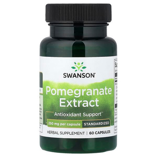 <img alt="Swanson Vitamins, Pomegranate Extract, Standardized, 250 mg, 60 Capsules" title="Swanson Vitamins, Pomegranate Extract, Standardized, 250 mg, 60 Capsules,087614142654"