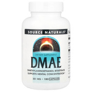 <img alt="Source Naturals, DMAE , 351 mg, 100 Capsules" title="Source Naturals, DMAE , 351 mg, 100 Capsules,021078015826"