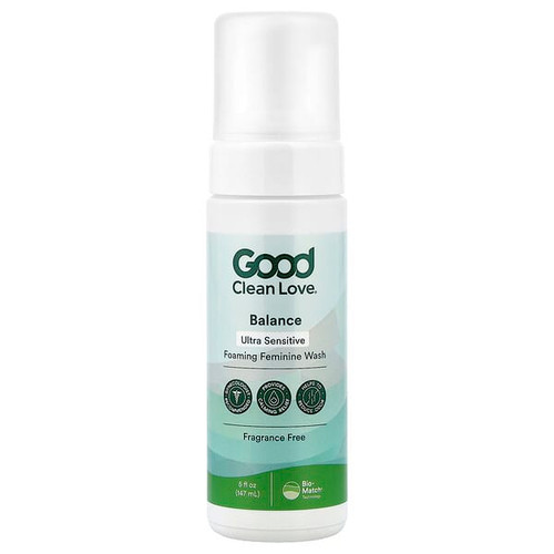 <img alt="Good Clean Love, Balance, Foaming Feminine Wash, Fragrance Free, 5 fl oz (147 ml)" title="Good Clean Love, Balance, Foaming Feminine Wash, Fragrance Free, 5 fl oz (147 ml),850014621599"