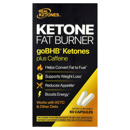 <img alt="Real Ketones, Ketone Fat Burner, goBHB Ketones Plus Caffeine, 60 Capsules" title="Real Ketones, Ketone Fat Burner, goBHB Ketones Plus Caffeine, 60 Capsules,850039530258"
