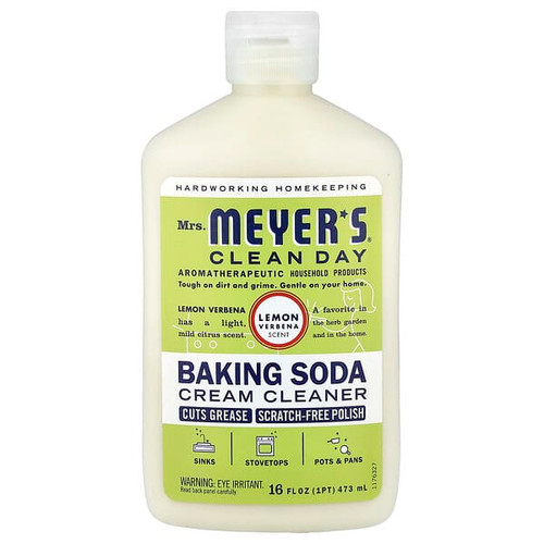 <img alt="Mrs. Meyers Clean Day, Baking Soda Cream Cleanser, Lemon Verbena, 16 fl oz (473 ml)" title="Mrs. Meyers Clean Day, Baking Soda Cream Cleanser, Lemon Verbena, 16 fl oz (473 ml),808124119192"