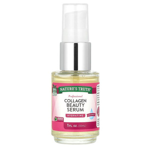 <img alt="Natures Truth, Professional Collagen Beauty Serum, Unscented, 1 fl oz (30 ml)" title="Natures Truth, Professional Collagen Beauty Serum, Unscented, 1 fl oz (30 ml),840093110619"