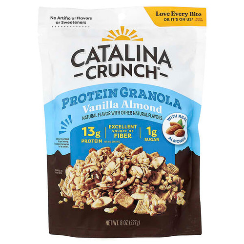 <img alt="Catalina Crunch, Protein Granola, Vanilla Almond, 8 oz (227 g)" title="Catalina Crunch, Protein Granola, Vanilla Almond, 8 oz (227 g),850044112937"