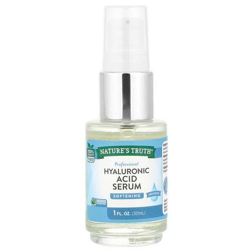 <img alt="Natures Truth, Hyaluronic Acid Serum, Unscented, 1 fl oz (30 ml)" title="Natures Truth, Hyaluronic Acid Serum, Unscented, 1 fl oz (30 ml),840093107626"