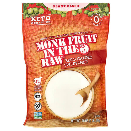 <img alt="In the Raw, Monk Fruit In The Raw, Zero Calorie Sweetener, 16 oz (454 g)" title="In the Raw, Monk Fruit In The Raw, Zero Calorie Sweetener, 16 oz (454 g),044800711506"