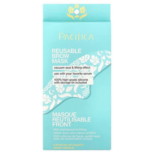 <img alt="Pacifica, Reusable Brow Beauty Mask, 1 Mask" title="Pacifica, Reusable Brow Beauty Mask, 1 Mask,687735305404"