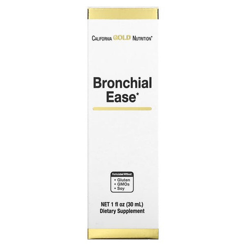 <img alt="California Gold Nutrition, Bronchial Ease with Proprietary Blend of Fresh Osha Root, Mullein Leaf and Wild Cherry Bark, 1 fl oz (30 ml)" title="California Gold Nutrition, Bronchial Ease with Proprietary Blend of Fresh Osha Root, Mullein Leaf and Wild Cherry Bark, 1 fl oz (30 ml),898220021130"