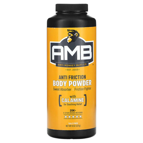 <img alt="Anti Monkey Butt, Anti Friction Body Powder, 8 oz (227 g)" title="Anti Monkey Butt, Anti Friction Body Powder, 8 oz (227 g),889476817806"