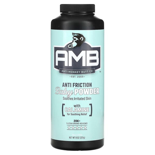 <img alt="Anti Monkey Butt, Anti Friction Baby Powder , 8 oz (227 g)" title="Anti Monkey Butt, Anti Friction Baby Powder , 8 oz (227 g),889476815802"