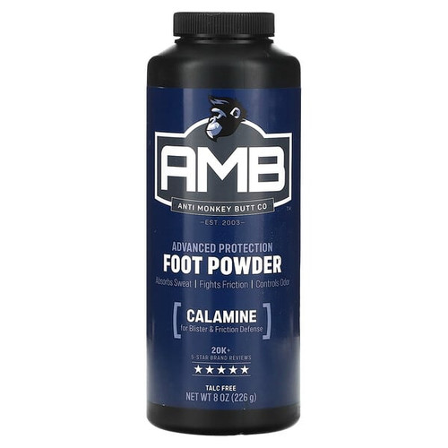<img alt="Anti Monkey Butt, Advanced Protection Foot Powder, 8 oz (226 g)" title="Anti Monkey Butt, Advanced Protection Foot Powder, 8 oz (226 g),889476813389"