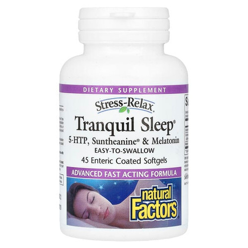 <img alt="Natural Factors, Stress-Relax, Tranquil Sleep, 45 Enteric Coated Softgels" title="Natural Factors, Stress-Relax, Tranquil Sleep, 45 Enteric Coated Softgels,068958028446"