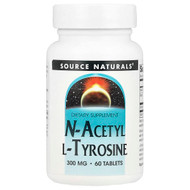 <img alt="Source Naturals, N-Acetyl L-Tyrosine, 300 mg, 60 Tablets" title="Source Naturals, N-Acetyl L-Tyrosine, 300 mg, 60 Tablets,021078009313"