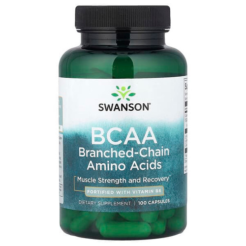 <img alt="Swanson Vitamins, BCAA, 100 Capsules" title="Swanson Vitamins, BCAA, 100 Capsules,087614019277"