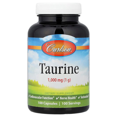<img alt="Carlson, Taurine, 1,000 mg, 100 Capsules" title="Carlson, Taurine, 1,000 mg, 100 Capsules,088395694004"