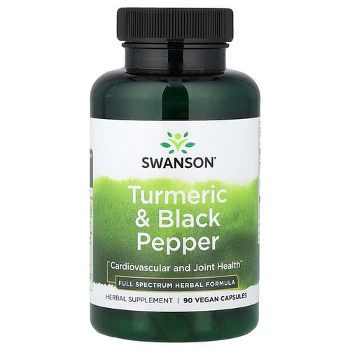 <img alt="Swanson Vitamins, Turmeric & Black Pepper, 90 Vegan Capsule" title="Swanson Vitamins, Turmeric & Black Pepper, 90 Vegan Capsule,087614118772"