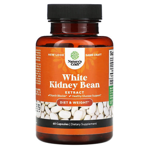 <img alt="Natures Craft, White Kidney Bean Extract, 60 Capsules (600 mg per Capsule)" title="Natures Craft, White Kidney Bean Extract, 60 Capsules (600 mg per Capsule),680596947264"