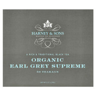 <img alt="Harney & Sons, Black Tea, Organic Earl Grey Supreme, 50 Tea Bags, 3.17 oz (90 g)" title="Harney & Sons, Black Tea, Organic Earl Grey Supreme, 50 Tea Bags, 3.17 oz (90 g),636046101311"