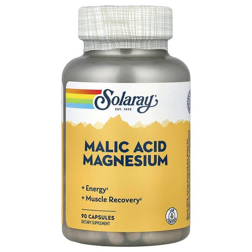 <img alt="Solaray, Malic Acid Magnesium, 90 Capsules" title="Solaray, Malic Acid Magnesium, 90 Capsules,076280463552"