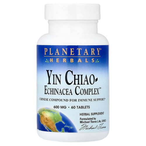 <img alt="Planetary Herbals, Yin Chiao-Echinacea Complex, 60 Tablets" title="Planetary Herbals, Yin Chiao-Echinacea Complex, 60 Tablets,021078101796"
