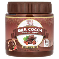 <img alt="ChocZero, Milk Cocoa Hazelnut Spread, 12 oz (340 g)" title="ChocZero, Milk Cocoa Hazelnut Spread, 12 oz (340 g),850008751882"