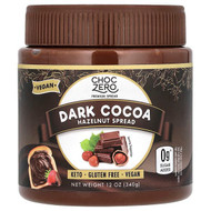<img alt="ChocZero, Dark Cocoa Hazelnut Spread, 12 oz (340 g)" title="ChocZero, Dark Cocoa Hazelnut Spread, 12 oz (340 g),850035359570"