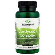 <img alt="Swanson Vitamins, Cordyceps Complex with Reishi and Shiitake Mushrooms, 60 Vegan Capsules" title="Swanson Vitamins, Cordyceps Complex with Reishi and Shiitake Mushrooms, 60 Vegan Capsules,087614142319"