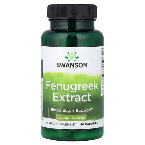 <img alt="Swanson Vitamins, Fenugreek Extract, 500 mg, 90 Capsules" title="Swanson Vitamins, Fenugreek Extract, 500 mg, 90 Capsules,087614141428"