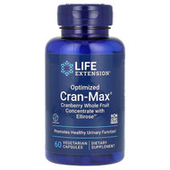 <img alt="Life Extension, Optimized Cran-Max, Cranberry Whole Fruit Concentrate With Ellirose, 60 Vegetarian Capsules" title="Life Extension, Optimized Cran-Max, Cranberry Whole Fruit Concentrate With Ellirose, 60 Vegetarian Capsules,737870142461"