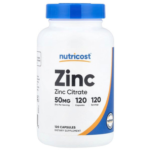 <img alt="Nutricost, Zinc, 50 mg, 120 Capsules" title="Nutricost, Zinc, 50 mg, 120 Capsules,810139576402"