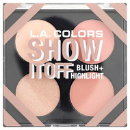 <img alt="3 PACK of L.A. Colors, Blush + Highlight Palette, CFP637 Show It Off, 0.49 oz (14 g)" title="3 PACK of L.A. Colors, Blush + Highlight Palette, CFP637 Show It Off, 0.49 oz (14 g),081555756376"