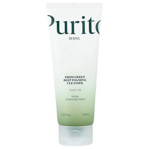<img alt="Purito, From Green Deep Foaming Cleanser , 5.07 fl oz (150 ml)" title="Purito, From Green Deep Foaming Cleanser , 5.07 fl oz (150 ml),8809563102686"