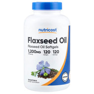 <img alt="Nutricost, Flaxseed Oil, 1,200 mg, 120 Softgels" title="Nutricost, Flaxseed Oil, 1,200 mg, 120 Softgels,810139575221"