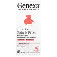<img alt="Genexa, Infants Pain & Fever, Organic Cherry, 160 mg, 2 fl oz (59 ml)" title="Genexa, Infants Pain & Fever, Organic Cherry, 160 mg, 2 fl oz (59 ml),857630006250"