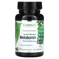 <img alt="Emerald Laboratories, Sweet Dreams, Melatonin, Time-Release, 3 mg, 60 Vegetable Capsules" title="Emerald Laboratories, Sweet Dreams, Melatonin, Time-Release, 3 mg, 60 Vegetable Capsules,743650000043"