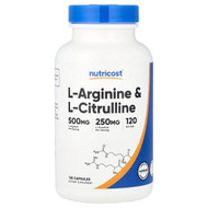 <img alt="Nutricost, L-Arginine & L-Citrulline, 120 Capsules" title="Nutricost, L-Arginine & L-Citrulline, 120 Capsules,810014671246"
