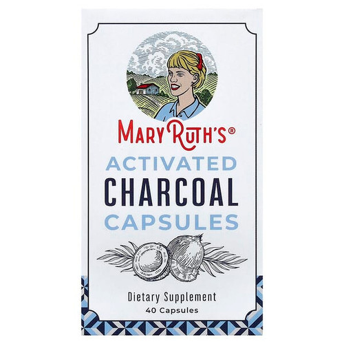 <img alt="MaryRuths, Activated Charcoal Capsules, 40 Capsules (475 mg per Capsule)" title="MaryRuths, Activated Charcoal Capsules, 40 Capsules (475 mg per Capsule),850018471350"