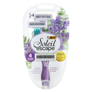 <img alt="BIC, Soleil Escape, Womens Disposable Razors, Lavender & Eucalyptus, 4 Razors" title="BIC, Soleil Escape, Womens Disposable Razors, Lavender & Eucalyptus, 4 Razors,070330747845"