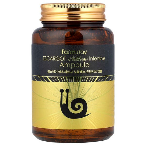 <img alt="Farmstay, Escargot Noblesse Intensive Ampoule, 8.45 fl oz (250 ml)" title="Farmstay, Escargot Noblesse Intensive Ampoule, 8.45 fl oz (250 ml),8809469772778"