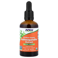 <img alt="Now Foods, Certified Organic Ashwagandha Extract, 2 fl oz (59 ml)" title="Now Foods, Certified Organic Ashwagandha Extract, 2 fl oz (59 ml),733739048219"
