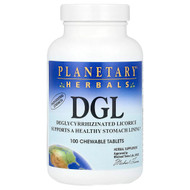 <img alt="Planetary Herbals, DGL, 380 mg, 100 Chewable Tablets" title="Planetary Herbals, DGL, 380 mg, 100 Chewable Tablets,021078105008"
