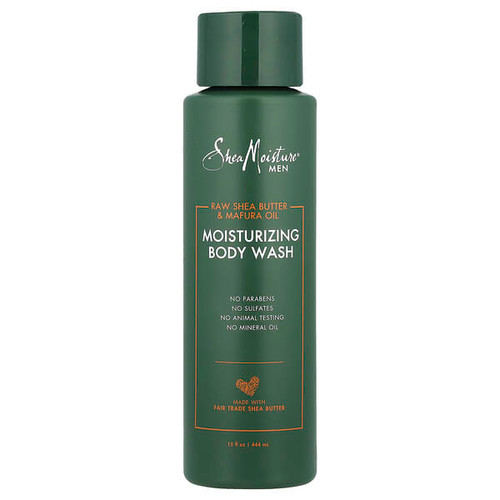<img alt="SheaMoisture, Men, Moisturizing Body Wash, Raw Shea Butter & Mafura Oil, 15 fl oz (444 ml)" title="SheaMoisture, Men, Moisturizing Body Wash, Raw Shea Butter & Mafura Oil, 15 fl oz (444 ml),764302016694"