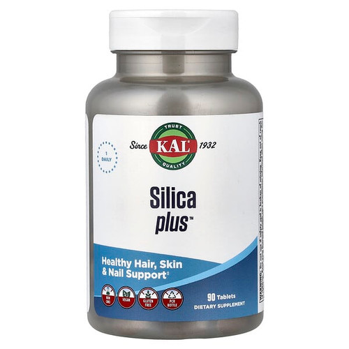 <img alt="KAL, Silica Plus, 90 Tablets" title="KAL, Silica Plus, 90 Tablets,021245887591"
